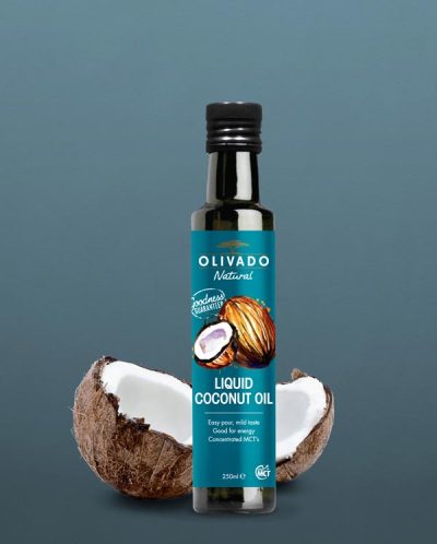 Liquid Coconut Oil 250ml - Olivado
