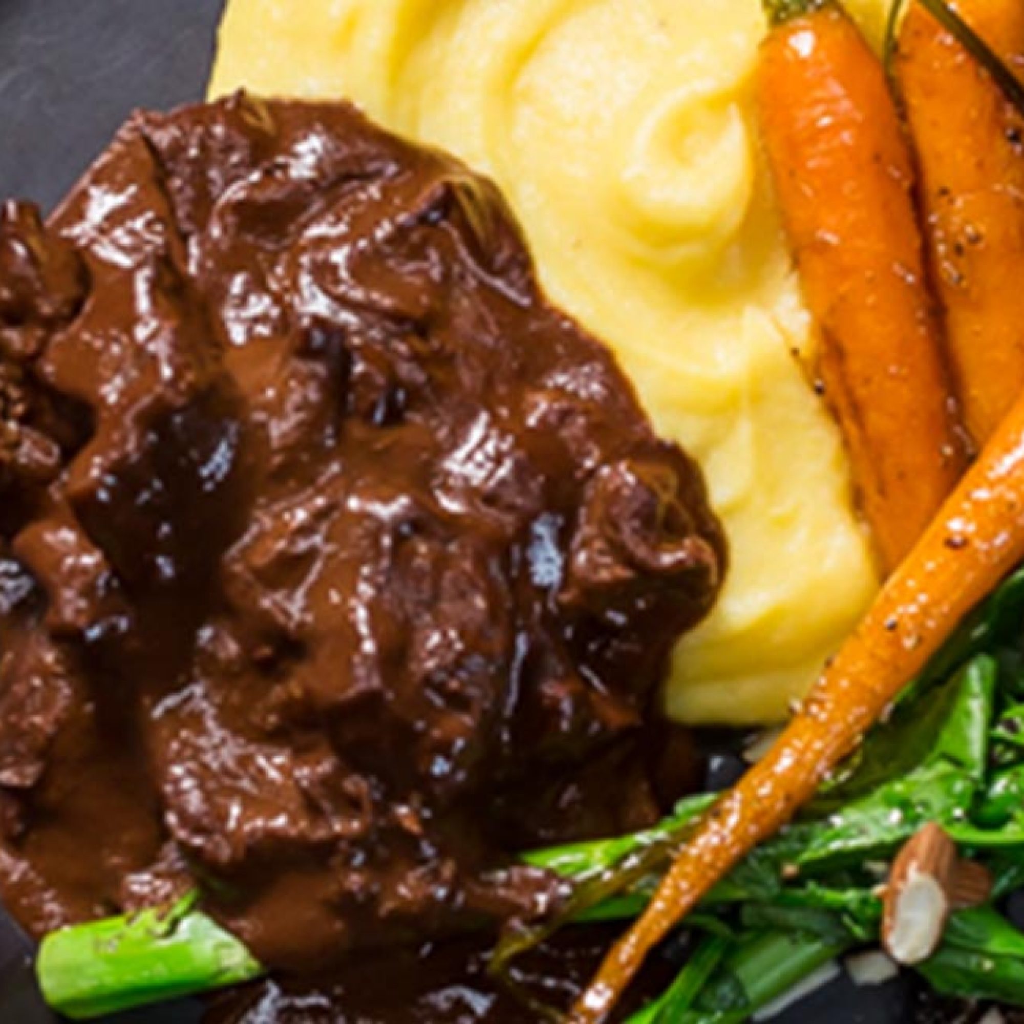 Beef with Guinness and Chocolate