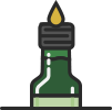 bottle of oil icon