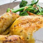 Roast Chicken with Broccolini Recipe