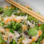 Vermicelli Coconut Chicken Salad Recipe