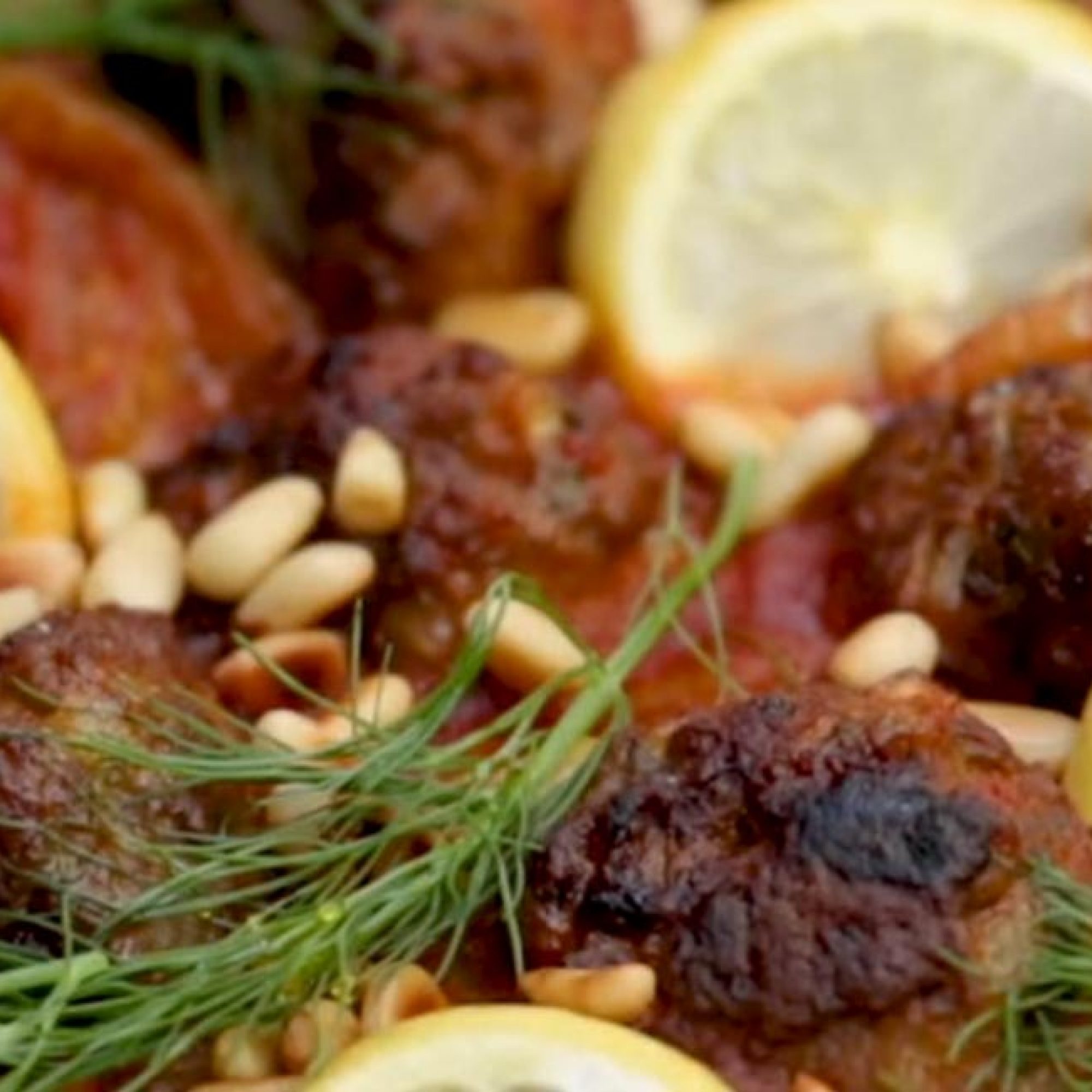 Summer Meatballs with Fennel & Dill