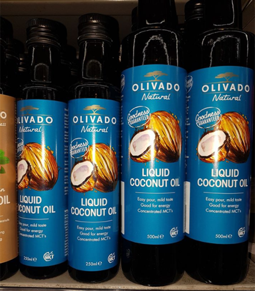 Olivado coconut oil