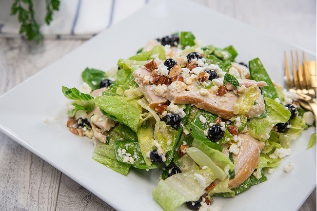 Blueberry and Chicken Salad
