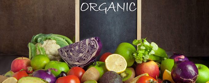 organic food sign