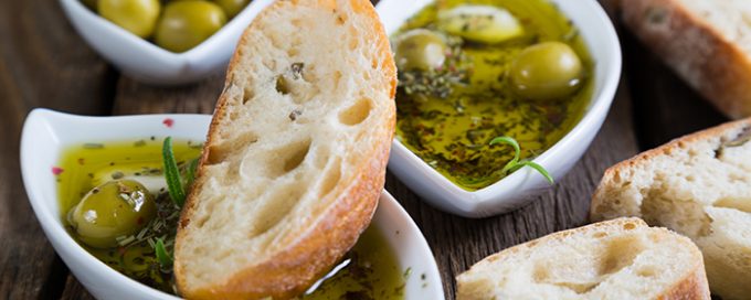 Bread in Olivado olive oil
