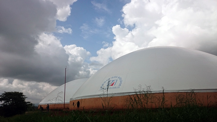 biogas dome