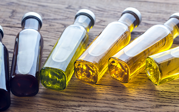 Different cooking oils