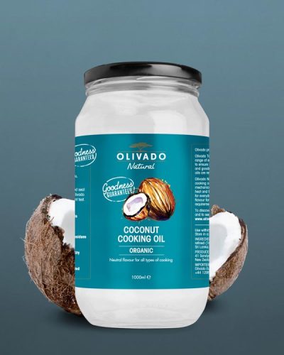 Olivado Coconut Cooking Oil 1000ml - Organic