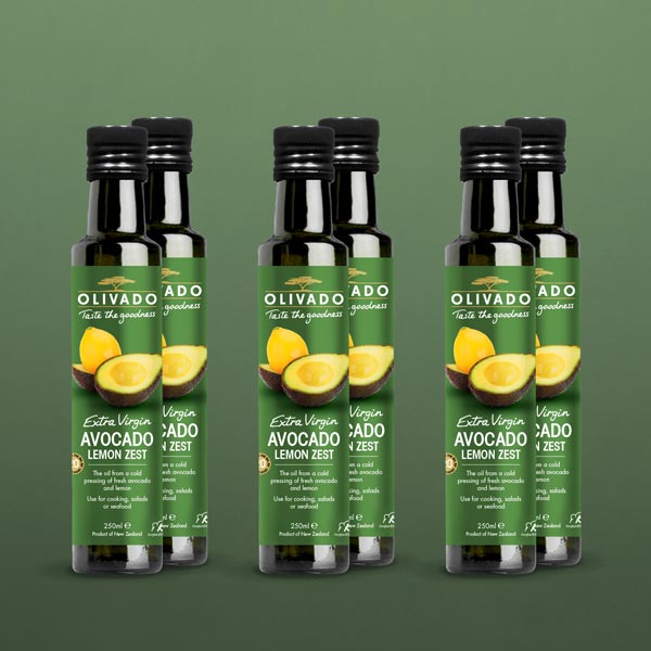 Avocado Oil – Lemon Zest, Extra Virgin: 6 Pack