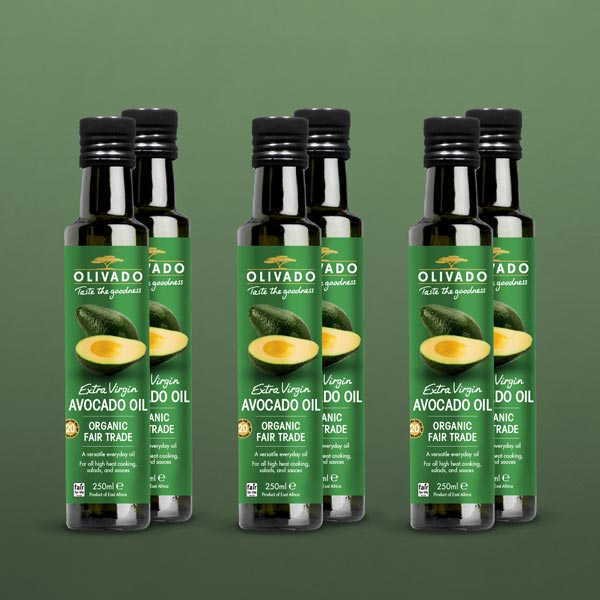 Avocado Oil – Organic, Extra Virgin: 6 Pack