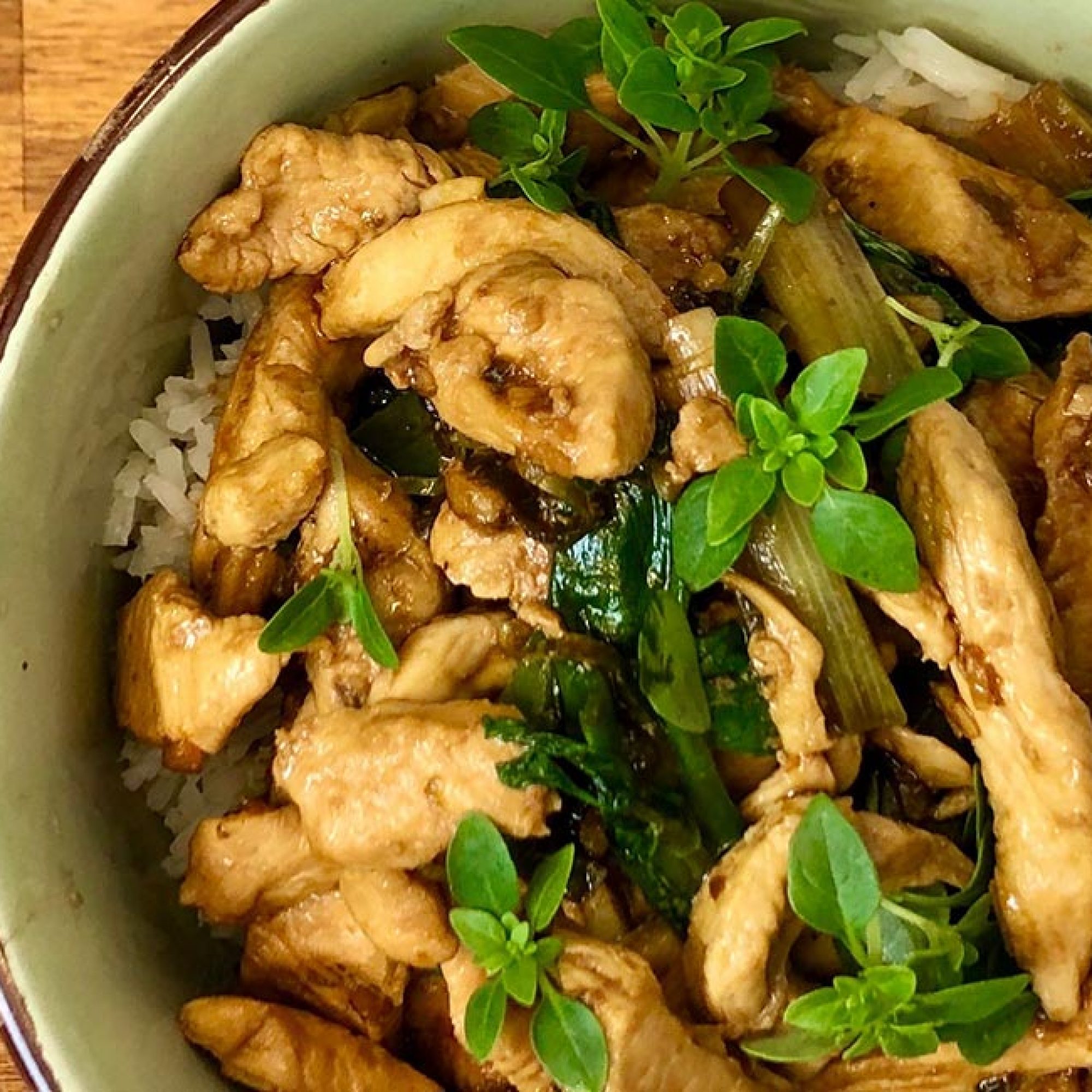 Thai basil with chicken and chilli