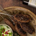 Barbecue Beef Kofta with Herby Tzatziki Recipe
