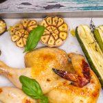 Buttermilk Roast Chicken and Summer Vegetables