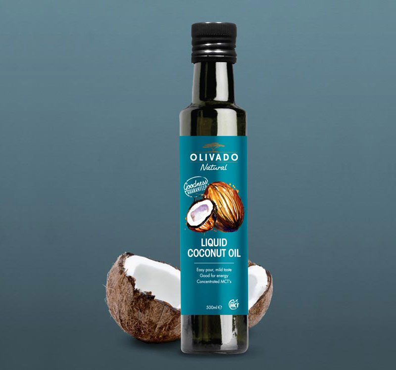 Olivado's liquid coconut oil
