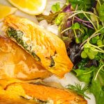 Salmon & Kale Filo Pockets Recipe
