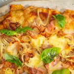 Fennel and hot pork pizza Recipe