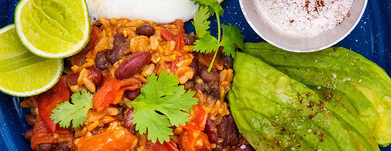 Mexican food rice