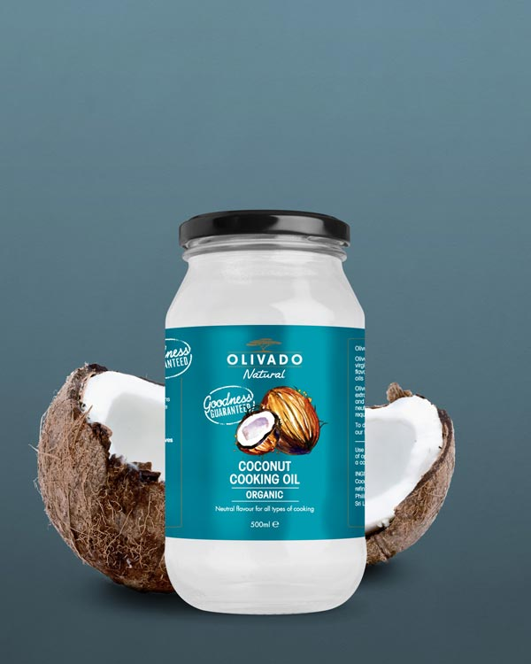 Olivado natural organic coconut cooking oil